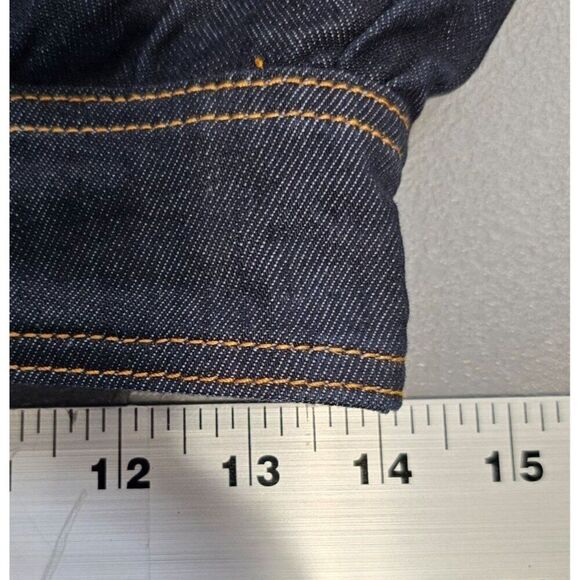 Miss Selfridge Womens 12 Tiered Ruffle Pencil Denim Mini Skirt - Picture 5 of 10